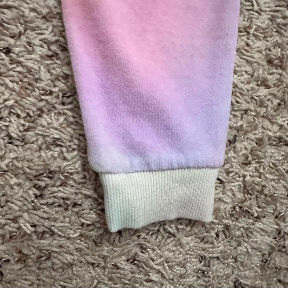 Juicy Couture Kids Tie Dye Rainbow Velour Pants Girls Size 4T Cute Spring